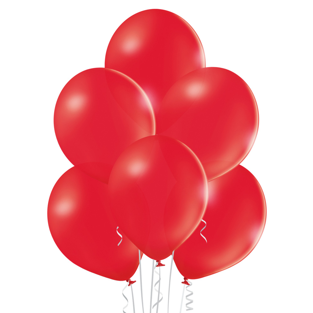 Červené balónky - 10 kusů