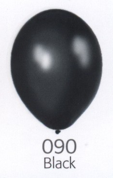 Balónky metalické - 090 BLACK