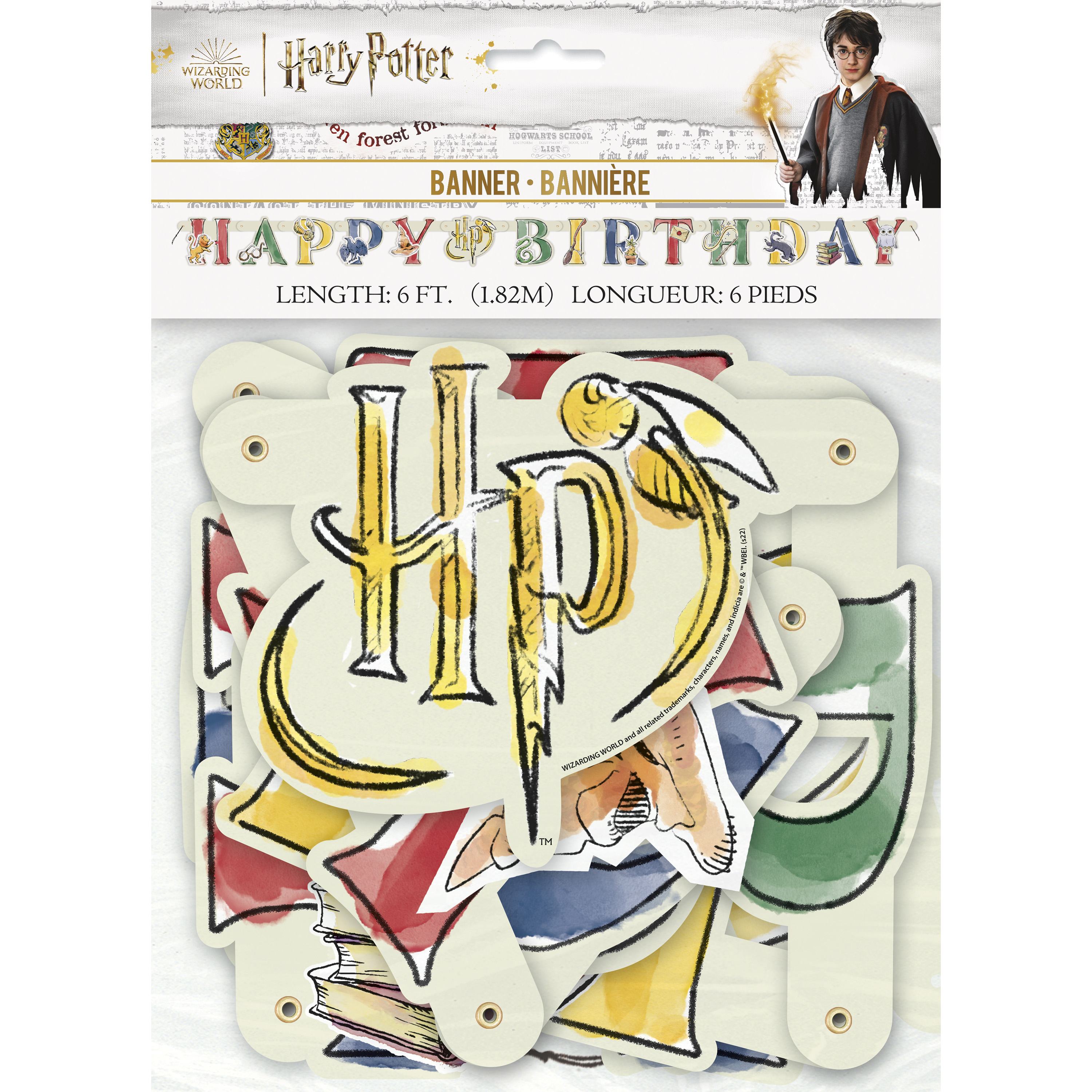 Harry Potter narozeniny nápis 182 cm x 15 cm