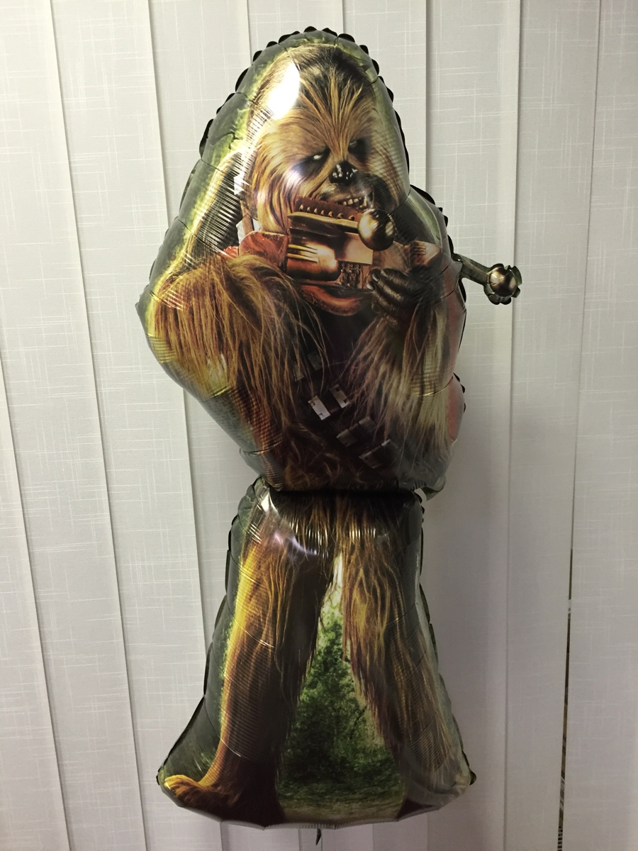 Star Wars Chewbacca foliový balónek 96cm x 43cm