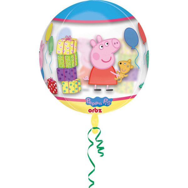 Balónek prasátko Peppa 38 cm x 40 cm