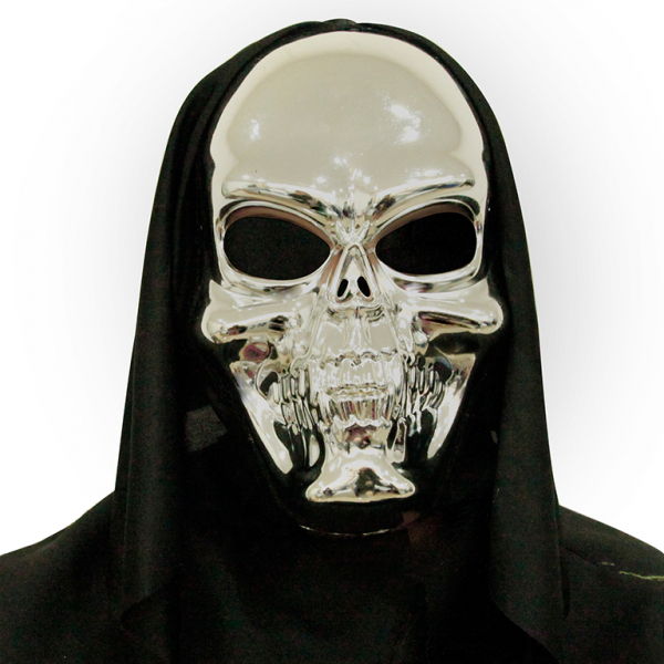 Lebka maska 3D plastová