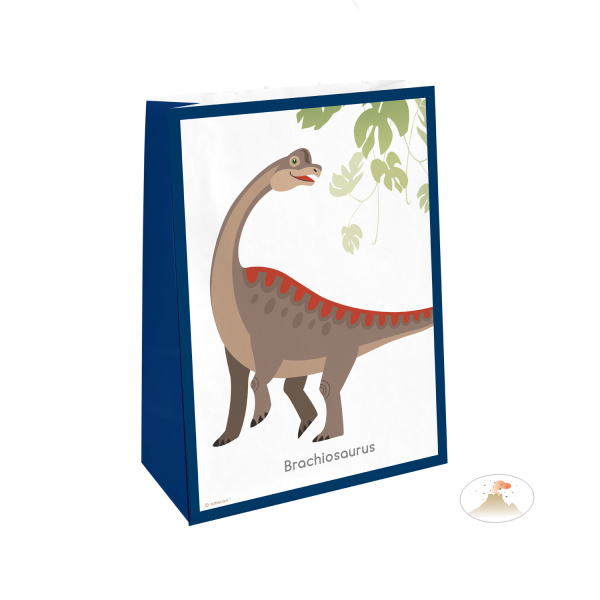 Dinosaurus taška 4 ks 14,7 cm x 21 cm 