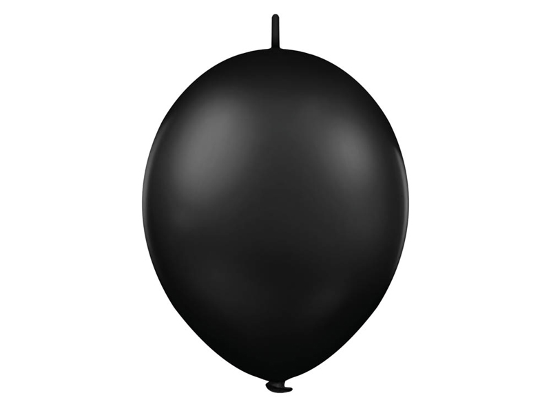 Balónky řetězové černé 5 ks 