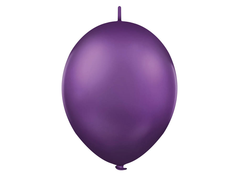 Balónky řetězové Purple 5 ks