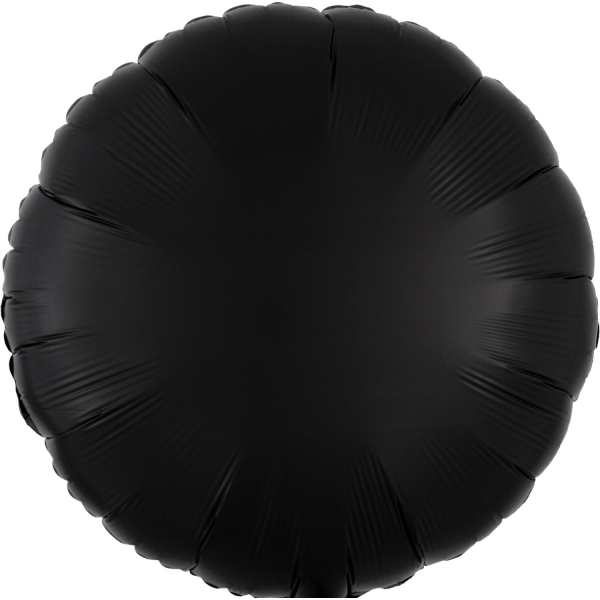 Balónek kruh černý