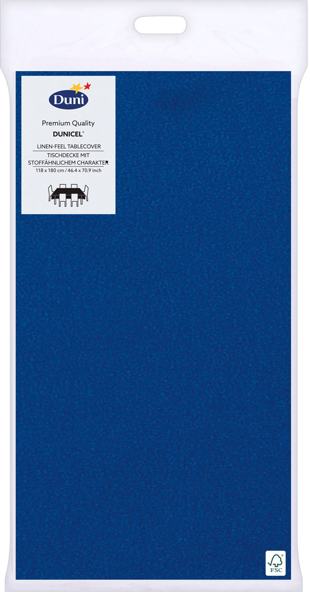 Ubrus modrý Dunicel® 118 x 180 cm