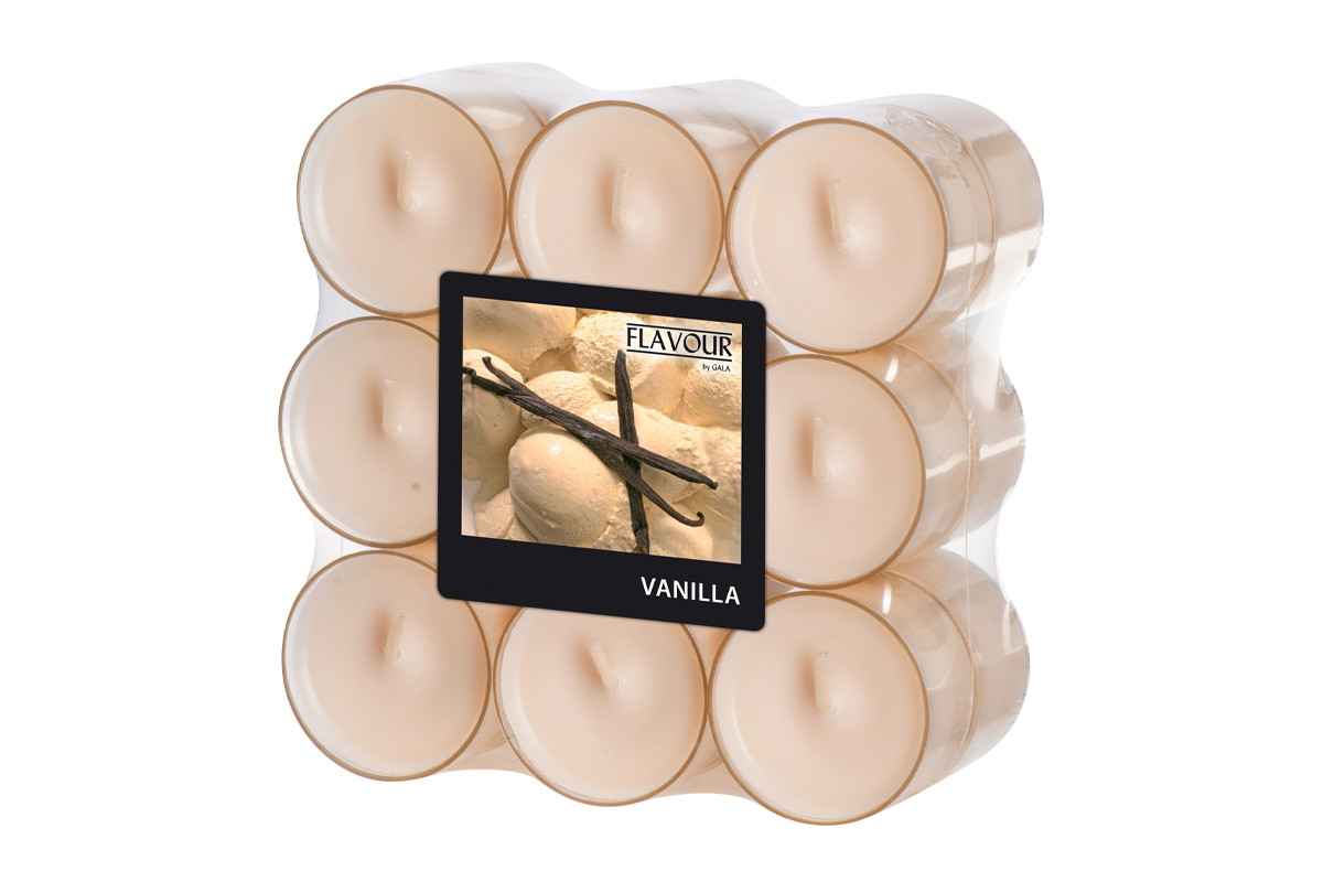 Vonné svíčky Vanilla 18 ks 6 hodin