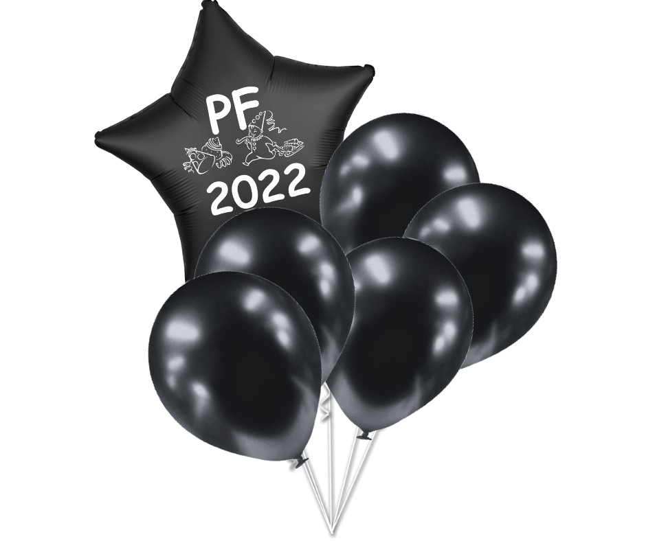Set balónků PF 2022 černé