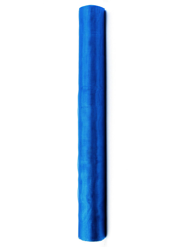 Organza modrá 36 cm x 9 m