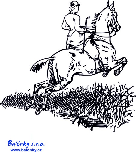 Omalovánky koník běžící