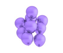 Balonek D5 chromový dekorační Purple