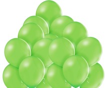 Limetkově zelené balónky 50 kusů
