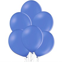 Modré balónky chrpa 10 kusů