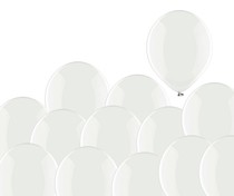 Průhledné balónky 100 kusů