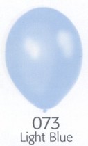 Balónky světle modré metalické - 073 LIGHT BLUE