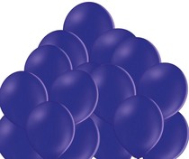Švestkově modré balónky 50 kusů