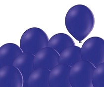 Švestkově modré balónky 100 kusů