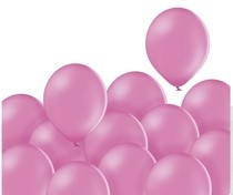 Růžové balónky cyklamen 100 kusů