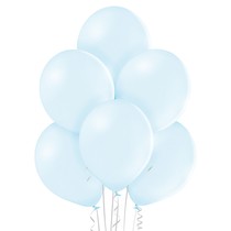 Ledově modré balónky 10 kusů