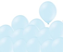 Ledově modré balónky 100 kusů