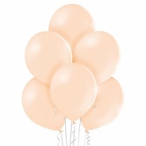 Světle broskvové balónky 10 kusů