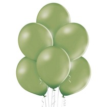 Balónky 488 olivově zelené - 10 kusů 