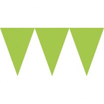 Vlaječková girlanda zelená 450cm