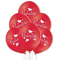Valentýn balónek 5 ks