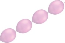 Balónky řetězové LED růžové 5ks