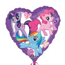 My Little Pony srdce balonek 45cm
