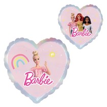 Barbie balónek srdíčko 42 cm