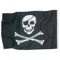 Pirátská vlajka 92 cm x 60 cm