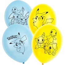 Pokémon balónky 6 ks 27,5 cm