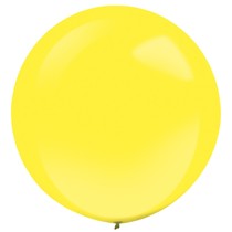 Balónek velký žlutý 61 cm