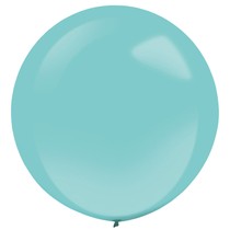 Balónek velký tyrkysový 61 cm