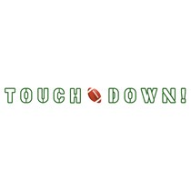 Touchdown! nápis 180 cm x 15 cm