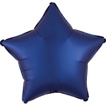 Balónek hvězda modrá