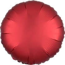 Balónek kruh červený