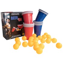 Hra Beer Pong 24 ks kelímků a 24 ks míčků