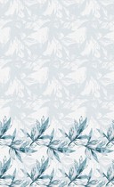 Ubrus Blue Leaves Dunicel® 138 cm x 220 cm 