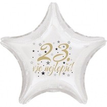 23. narozeniny balónek hvězda 