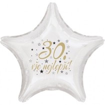 30. narozeniny balónek hvězda 