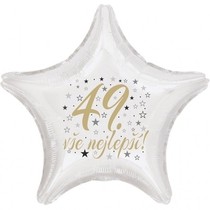 49. narozeniny balónek hvězda 