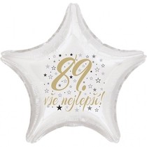 89. narozeniny balónek hvězda 