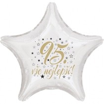 95. narozeniny balónek hvězda