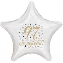 97. narozeniny balónek hvězda