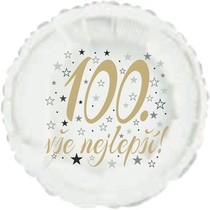 100. narozeniny balónek kruh