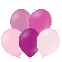 Mix růžových balonků 5 kusů