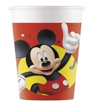 Mickey Mouse kelímky papírové 8 ks 200 ml